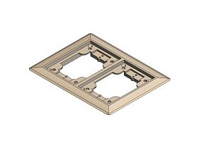 Steel City, a T & B Brand P64P-2G-CP-BGE