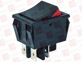 Миниатюрный клавишный выключатель Артикул RL-23-21/N-C-2-RE-BK-P1-1-16(8)A от производителя M2B TECHNOLOGIES