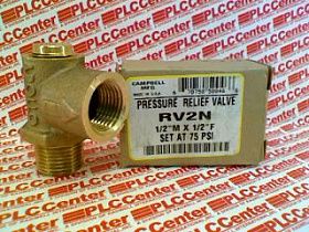 Клапан сброса давления Артикул RV2N от производителя CAMPBELL MANUFACTURING