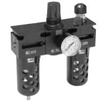 Фильтр-регулятор пневматический C75-03FRLBJCB, 3/8", 40 мкм