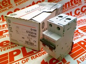 Автоматический выключатель для монтажа на дин-рейку Артикул G102D16 от производителя GENERAL ELECTRIC