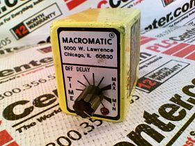 Замедляющие реле Артикул SS-81622-02 от производителя MACROMATIC