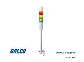 Patlite LR4-302LJBW-RYG