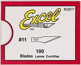 Лезвие для хобби-ножа Excel Blades 1-9/16" (100 шт.)