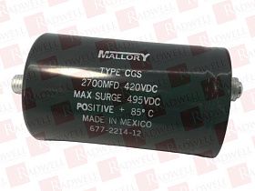 Конденсатор Артикул 420SIC2700CC2DS от производителя CORNELL DUBILIER