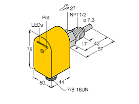 Turck FCSN12A4PARXB1151115VAC