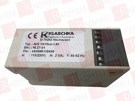 Измеритель расхода Артикул AIN1/410CA-1.60 от производителя KLASCHKA