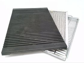 Вентиляционный комплект ProLine PPV32B черный 300x200 мм