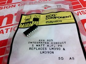 Интегральная микросхема Артикул ECG825 от производителя PHILIPS