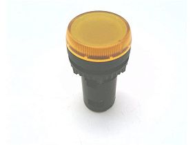 Сигнальная лампа BACO L20SC40M желтая 130В 22мм