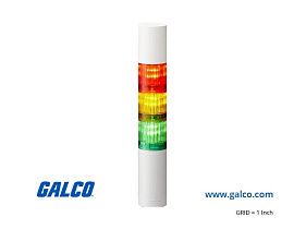 Patlite LR4-302WJBW-RYG