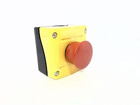 Кнопка аварийной остановки BACO LBX130004, красная, 22мм, 1НО+1НЗ