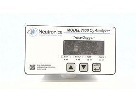 Анализатор кислорода NEUTRONICS TRACH 7100B-N1-CV с внутренним датчиком и обратным клапаном, 90-264 В