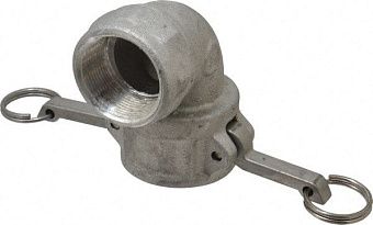 Соединитель кулачковый алюминиевый EVER-TITE 315D90AL, 1-1/2", 90°, резьба NPT