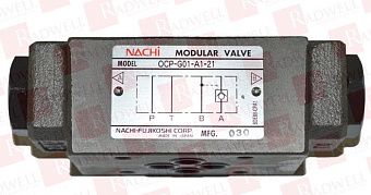 Пневматический клапан Артикул OCP-G01-A1-21 от производителя NACHI