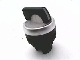 Переключатель селекторный BACO CONTROLS L21KJ30 двухпозиционный с подсветкой 22мм черный