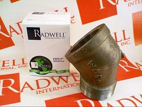 Фитинг оцинкованный WARD 2D.NMSL, уличный угловой 90°, класс 150