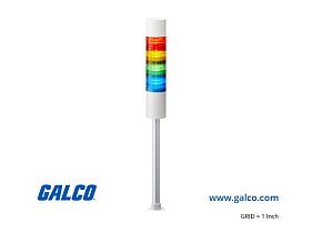 Patlite LR6-402PJBW-RYGB