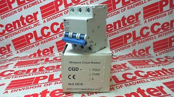 Автоматический выключатель CGD-3C01A для монтажа на дин-рейку от CONTROL Шестерня DIRECT