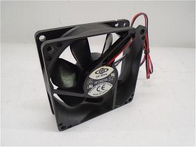 Вентилятор DYNAEON DF128025SL, 12V DC, 80x80x25 мм, верхнее расположение двигателя