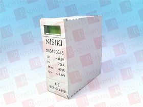Ограничитель перенапряжения / супрессор  Артикул NIS40C385 от производителя NISHIKI ELECTRIC PRODUCTS
