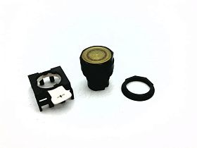 Кнопка с подсветкой желтая 22.5мм E22NB4 Cutler Hammer