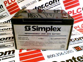 Промышленный аккумулятор  Артикул STR-112-113 от производителя TYCO