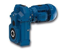 Мотор-редуктор FUA-15J-IEC/200/24 параллельный с полым валом, 27.16:1, 630Нм