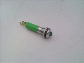 Светодиодный индикатор WAMCO WL-19040351, панельный, 8мм, зеленый, 24В, IP67