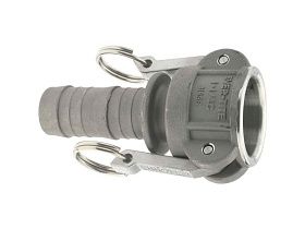 Соединительная муфта CAM & GROOVE 1-1/4", тип C, нержавеющая сталь, 250 PSI