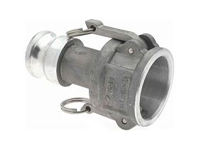 Переходник алюминиевый Cam & Groove, 2" х 1-1/2", мама-папа, 250 PSI