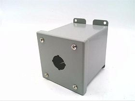 Корпус для кнопок стальной Hammond 1437A, 102x102x121мм, 1 отверстие