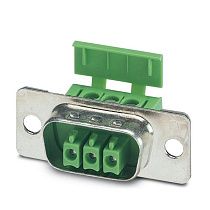 Разъем печатной платы PSC-1.5/3-F Phoenix Contact, винтовой, 3 контакта, 3.5мм, 8А/320В