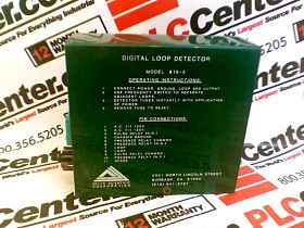 Детектор дорожных петель Артикул 816-3 от производителя DELTA SCIENTIFIC