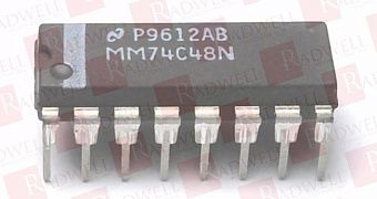 Интегральная микросхема Артикул MM74C48N от производителя NATIONAL SEMICONDUCTOR