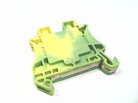 Клемма модульная заземления UT 10-PE Phoenix Contact, 2 подключения, 0.5-16 мм²