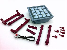 Клавиатура панельная B&R 4E0011.01-090, 16 клавиш, LED-подсветка, синяя