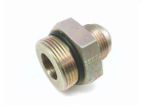 Адаптер гидравлический SAE37 стальной, внешняя резьба SAE37 x BOSS