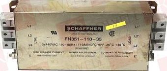 Фильтр  радиопомех Артикул FN351-110-35 от производителя SCHAFFNER