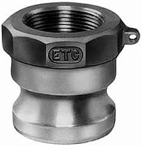 Адаптер кулачковый алюминиевый EVER-TITE 312AAL, 1-1/4", NPT, 250 PSI