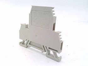 Клеммный блок проходной двойной Allen Bradley 1492-WD4PSS с защитой от перенапряжения, 2.5мм, серый