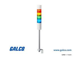 Patlite LR5-402LJBW-RYGB