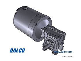 Bison Gear & Engineering GQ45-0007-RSB2S-WAA3B