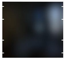 Панель алюминиевая черная 17.47х19" для стоечного шкафа HAMMOND PBPA19017BK2