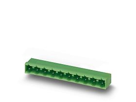 Клеммная колодка штекерная GMSTBA 2,5/12-G, 12 контактов, зеленая, Phoenix Contact