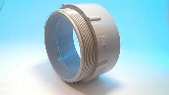 Адаптер кабелепровода ПВХ E943P, 5", серый