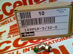 Пневматический фитинг и аксессуары Артикул 169PLP-5/32-0 от производителя PARKER