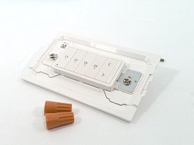 Беспроводной настенный выключатель LMSW-641-S-W DLM, 4 кнопки, белый