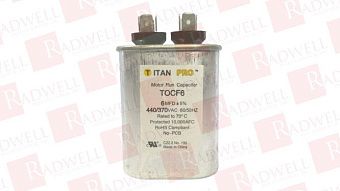Конденсатор Артикул TOCF6 от производителя TITAN PRO