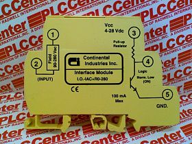 Модуль логического ввода-вывода постоянного тока Артикул I.O.-IAC-R0-280POS от производителя INVENSYS